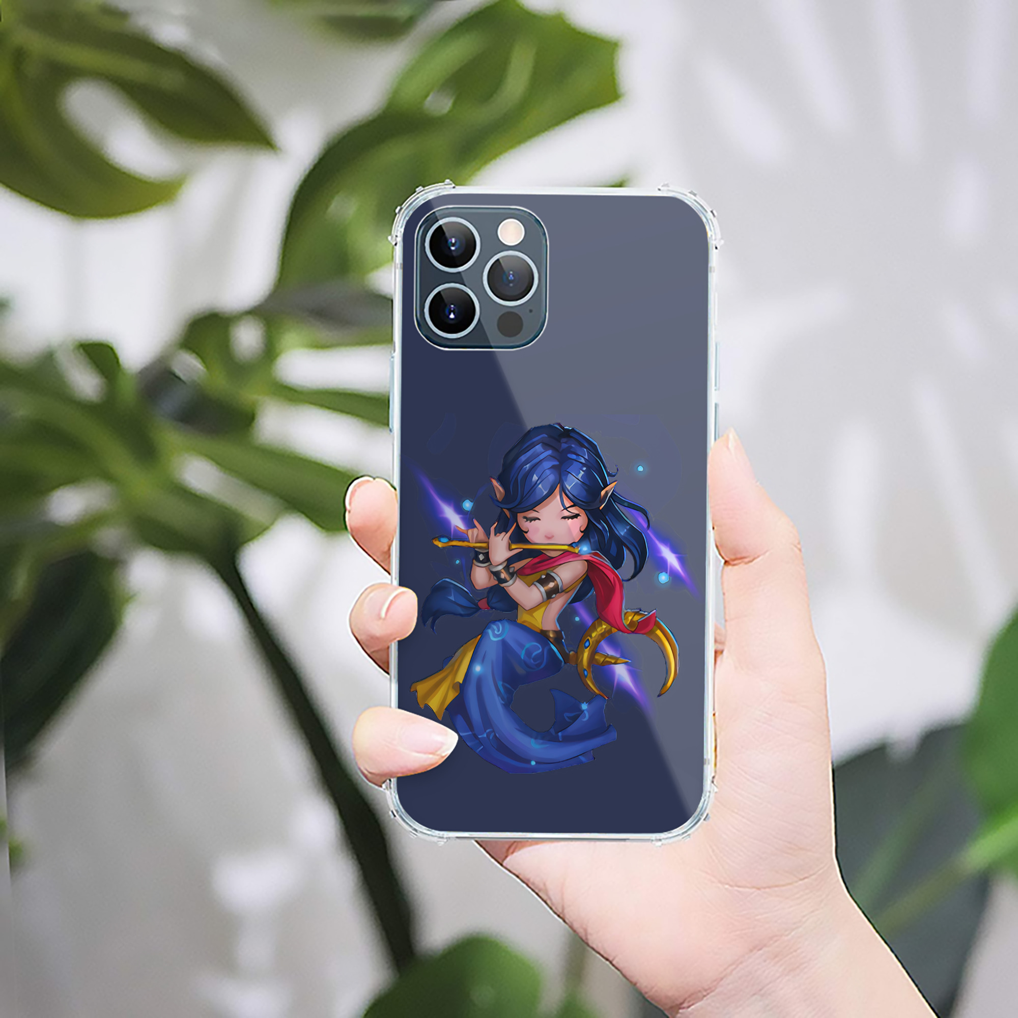 （画像用） リーグ・オブ・レジェンド League of Legends LOL 【iPhone 12シリーズ対応】透明スマホケース（クリアソフトケース）
